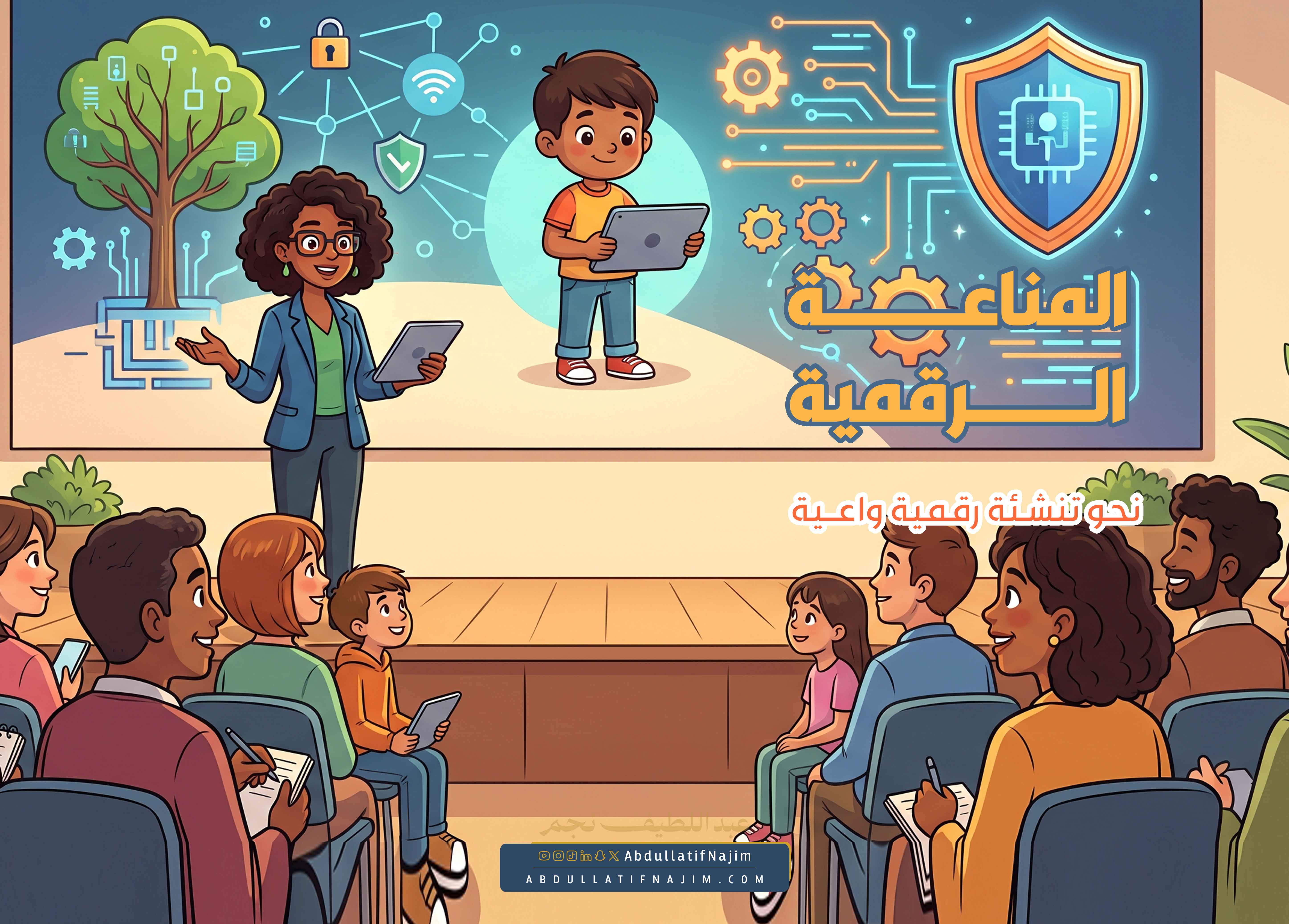 المناعة الرقمية: أبناؤنا في عصر الخوارزميات
